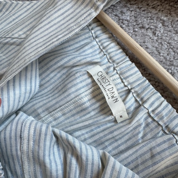 Christy Dawn Etta Dress / NWT Blue Harvest Stripe / Size Medium - Picture 8 of 12